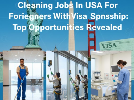Cleaning Jobs In Usa For Foreigners With Visa Sponsorship