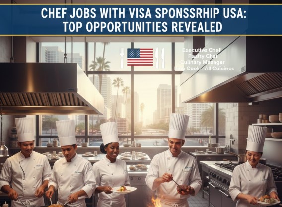 Chef Jobs With Visa Sponsorship Usa